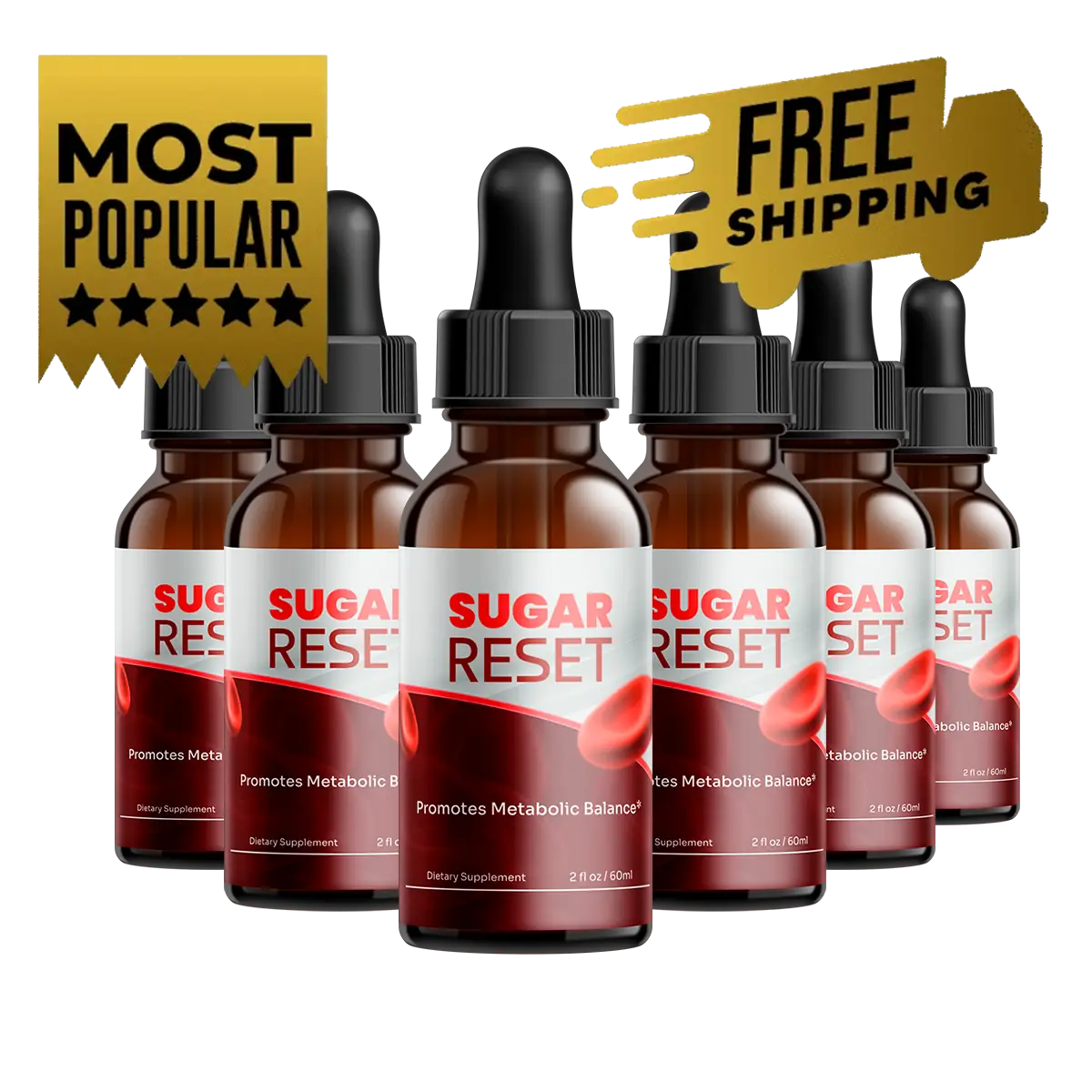 Sugar Reset 6 bottle package